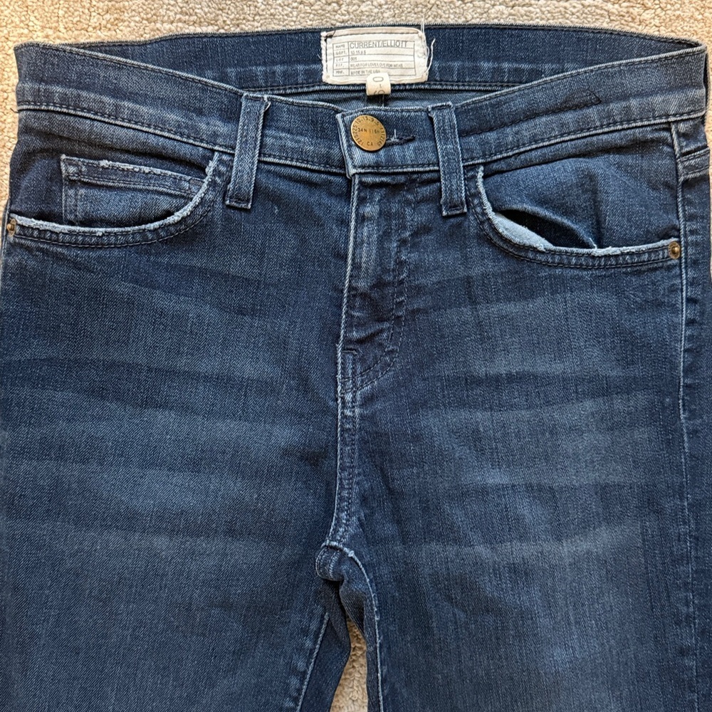 Current/Elliot Crosby high waist ankle skinny jeans sz 26 - Picture 2 of 6